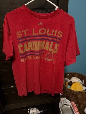 St. Louis Cardinals Red Baseball Tee